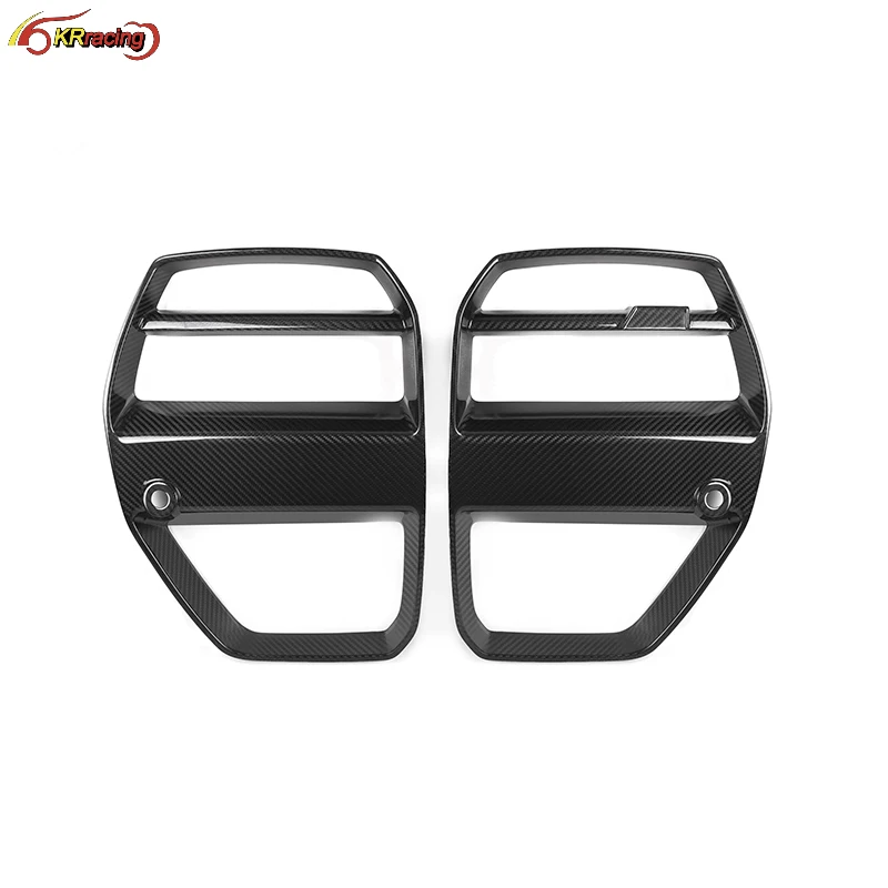 

V Style Dry Carbon Front Bumper Center Mesh Grill Grille For BMW M3 G80 M4 G82 G83 Competition 2020+