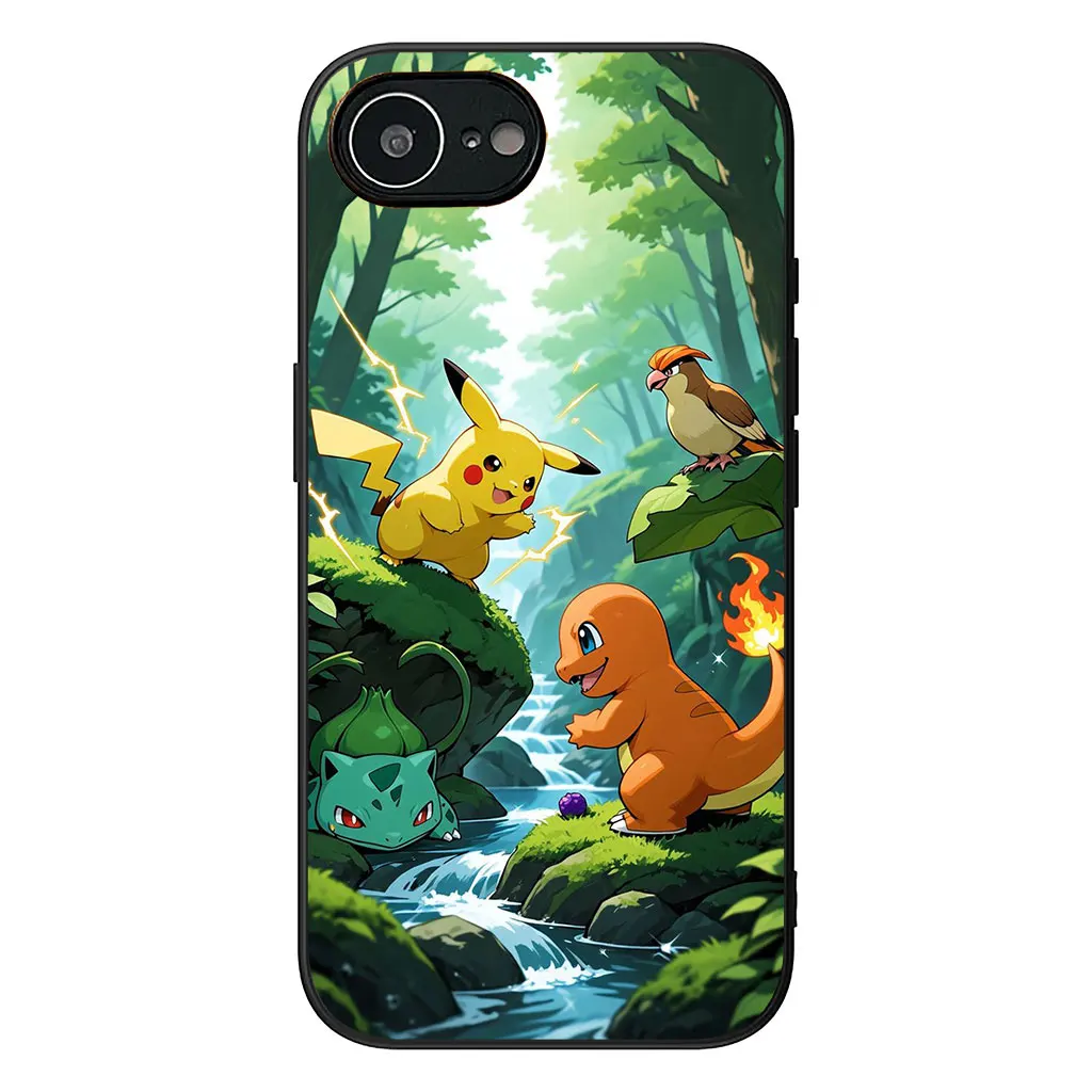 Mew P-Pikachus P-Pokemons GO Phone Case