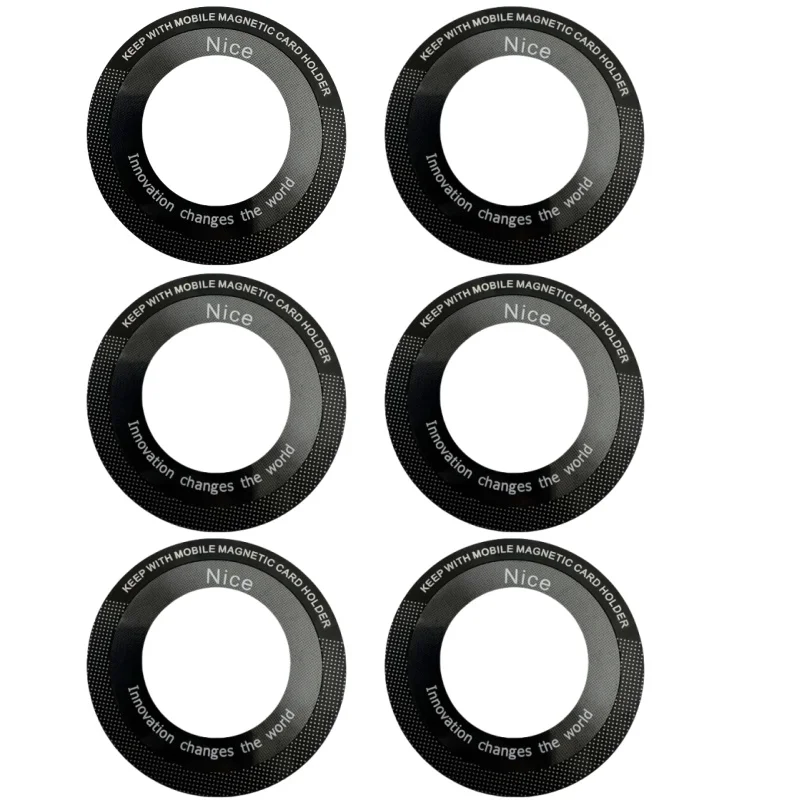 1/2/6Pcs for Magsafe Magnetic Metal Ring forPhone Universal Metal Sticker thumbnail 1