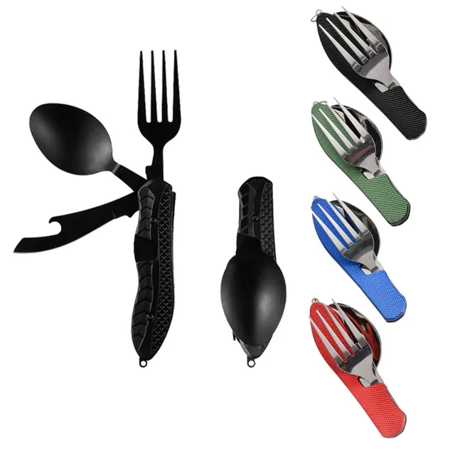 Foldable Camping Cutlery Set 1