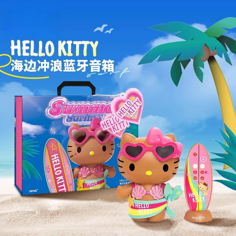 ホット販売新ハローキティ Bluetooth スピーカー夏サーフィン