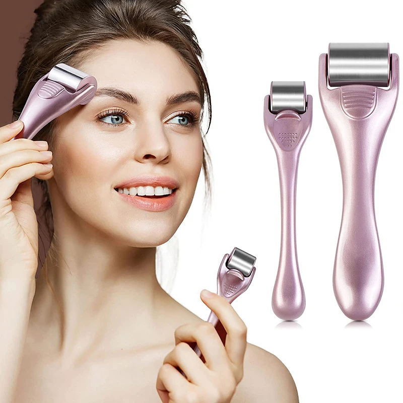 Rolă de gheață masaj facial din oțel inoxidabil răcire față rolă piele răcire ochi masaj anti-îmbătrânire lifting durere ameliorare frumusețe instrument_voghion.com