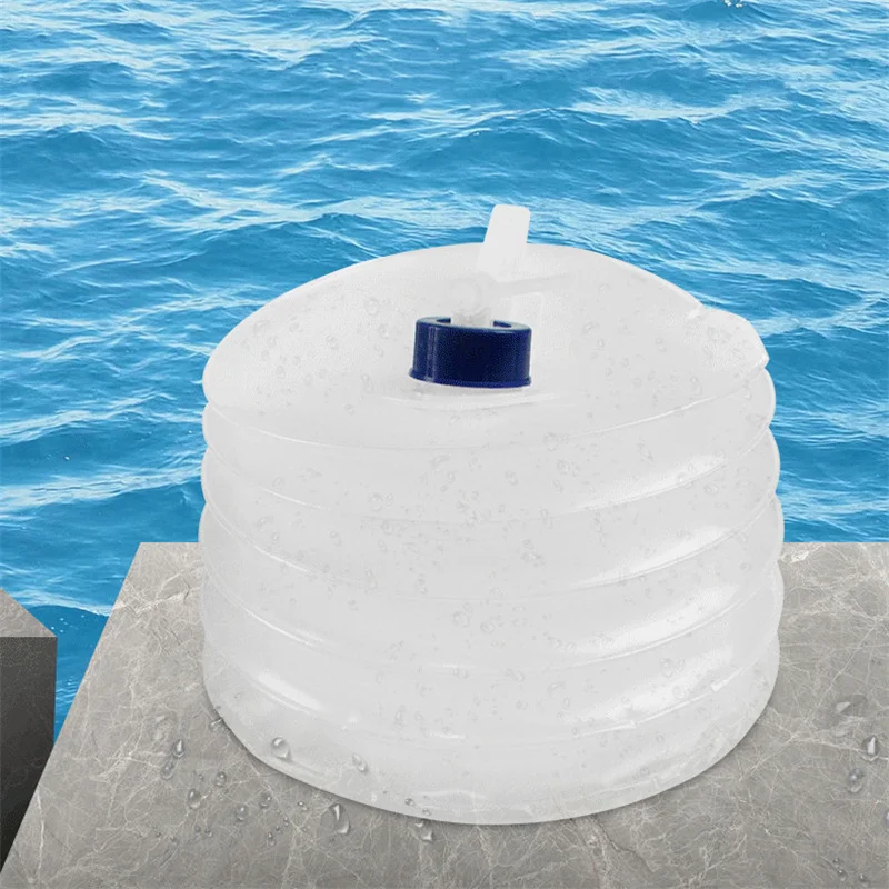 5l15l Outdoor Collapsible Water Bag Camping Foldable Water Containers