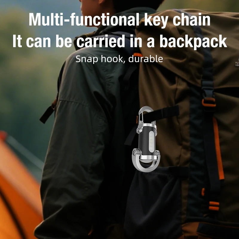 Rechargeable Keychain Flashlight 800LM 2