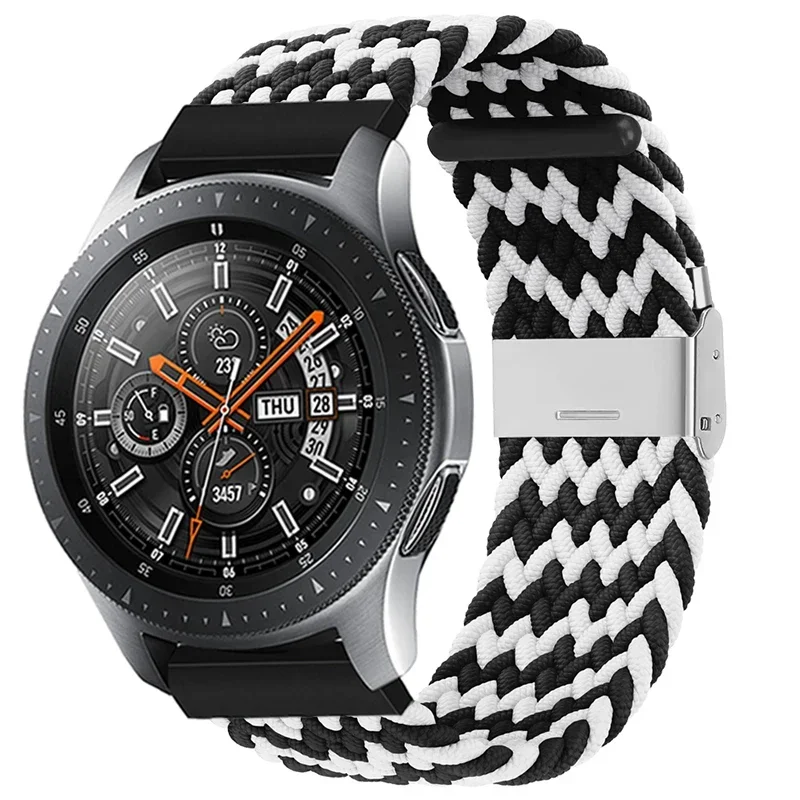 Nylon Braid Elastic Solo Loop Strap - 20mm/22mm