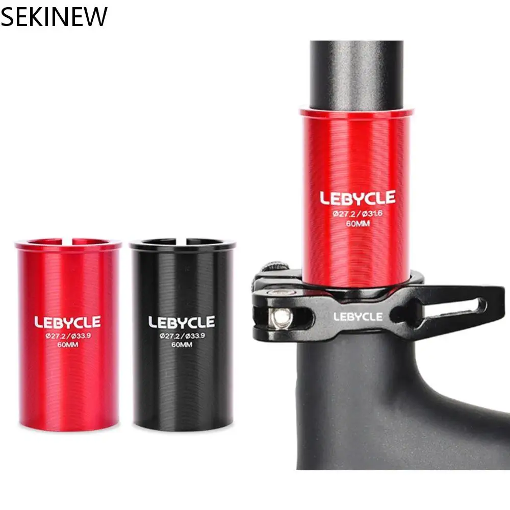 

27.2/28.6/30.4/30.8/31.6/33.9mm Bike Seatpost Shim Adjust Diameter Alloy Shim-Seatpost Sleeve Direct Use High Precision