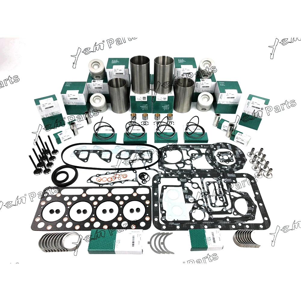 

Practical V1512 V1512-DI Overhaul Rebuild Kit With Gasket Set Bearing-Valve Train For Kubota engine part