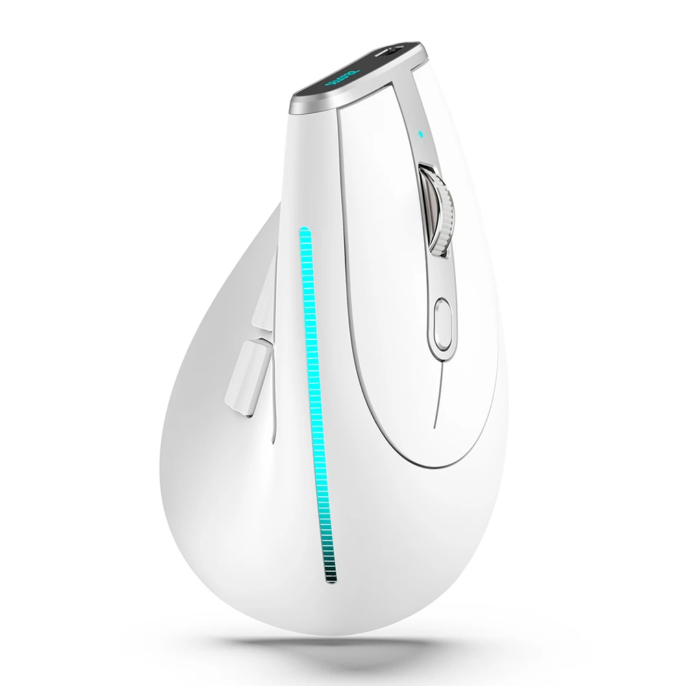 ergonômico mouse vertical sem fio direita da mão esquerda computador jogos ratos óticos usb para computador portátil
