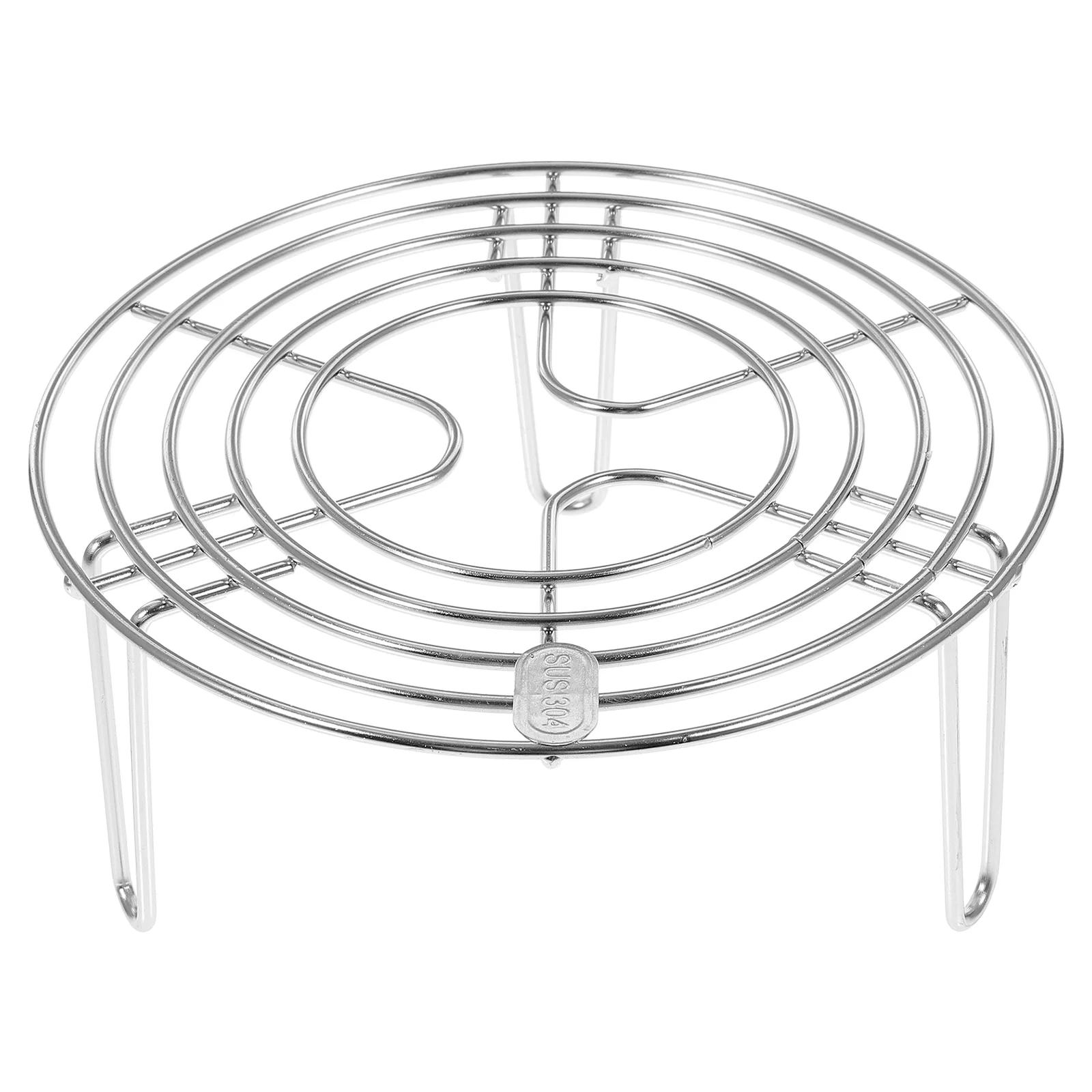 

Stainless Steel Steaming Rack Stand Pressure Cooker Trivet Cooling Rack Food Vegetable Steamer