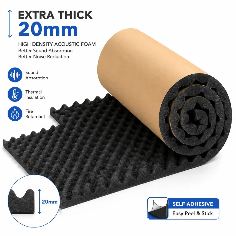 Waterproof Self-Adhesive Acoustic Dampening Panels