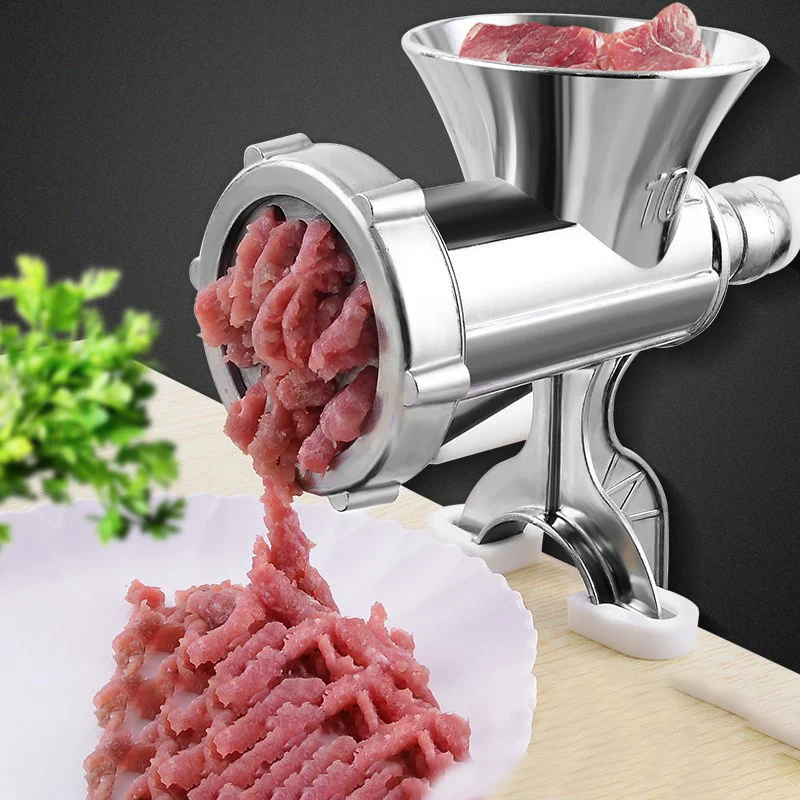 

Household Manual Meat Grinder Sausage Enema Machine Hand-Cranked Homemade Sausage Machine Sausage Machine Cut Chili Grinder Tool