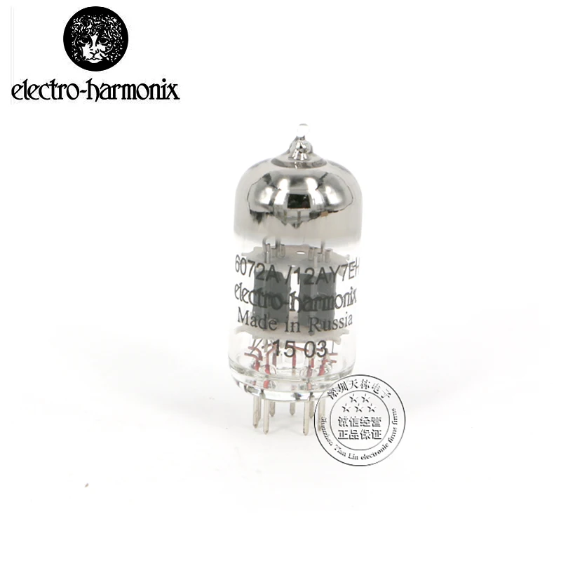 EH 12AY7 Electronic Tube 6072A Replacement Vacuum Tube Original Factory Precision Matching For Amplifier 5
