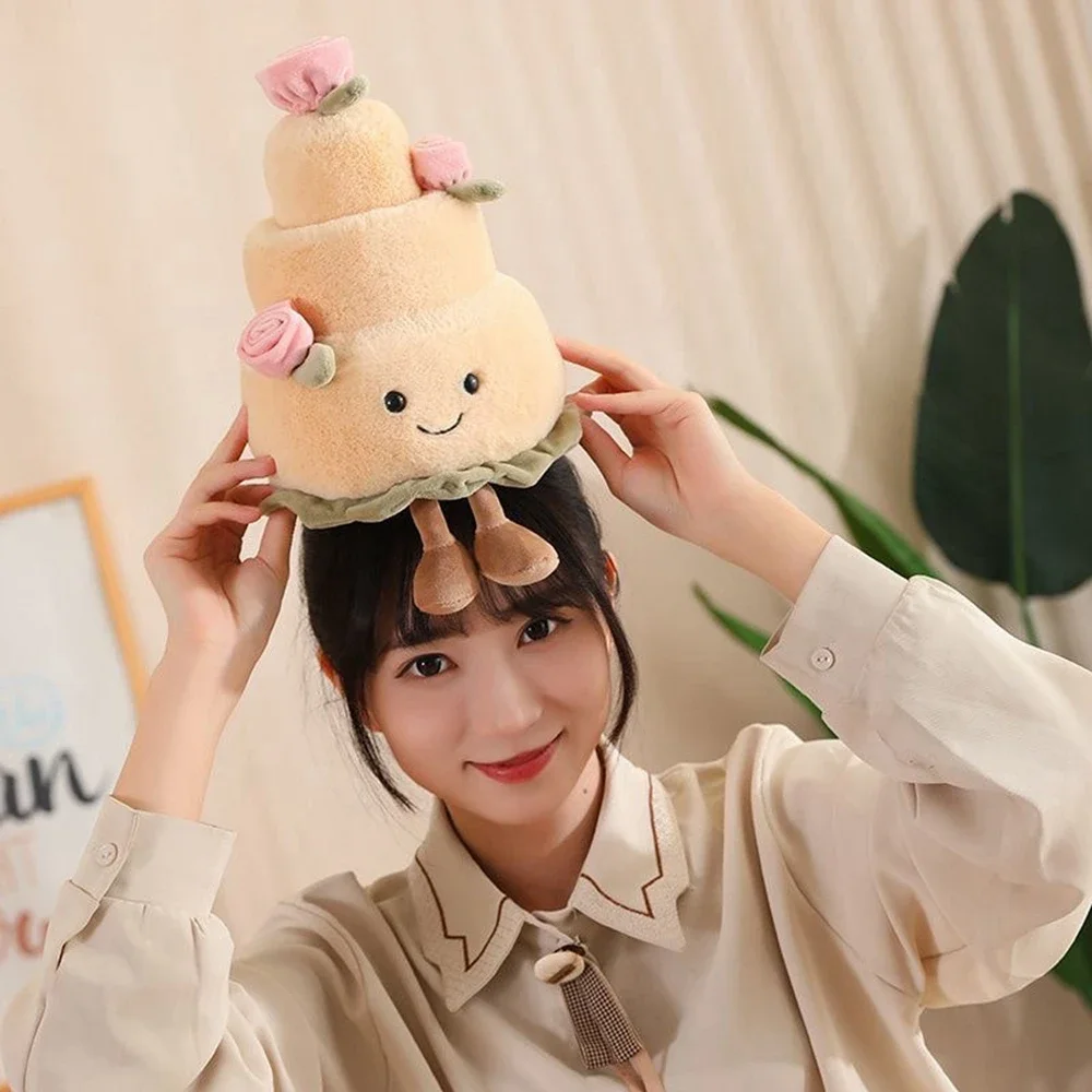 재미있는 웨딩 케이크 인형, 귀여운 다이아몬드 반지, 높은 외모 수준 봉제 장난감, 창의적인 서프라이즈 생일 휴일 선물, 32cm, 24cm
