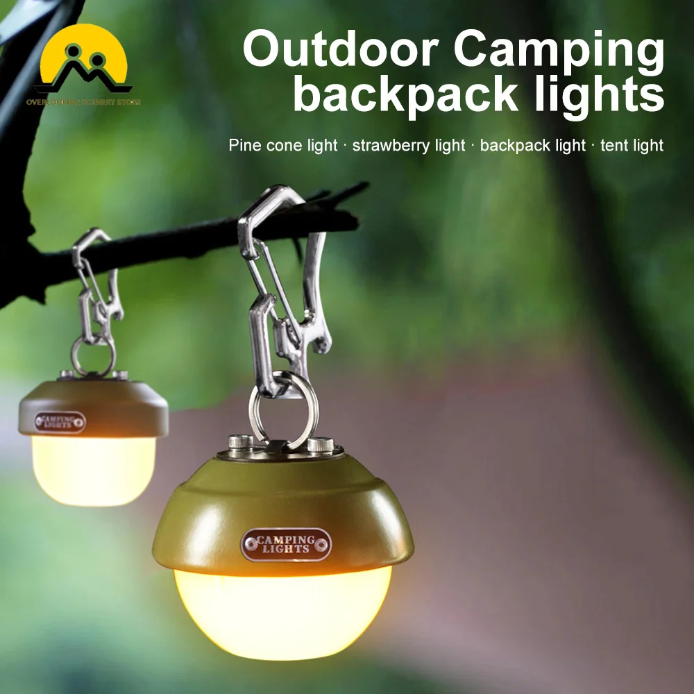 

Retro Lamp Portable Camping Lantern USB Recharge Camping Tent Travel Light Vintage Outdoor Lighting Camping Equipment Flashlight