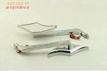 Buygbr Specchietti Moto Piegatura Per Yamaha Harley Royal Star,Stratoliner,Roadliner,Road Star,V Star, Warrior, V -Max ,Virago