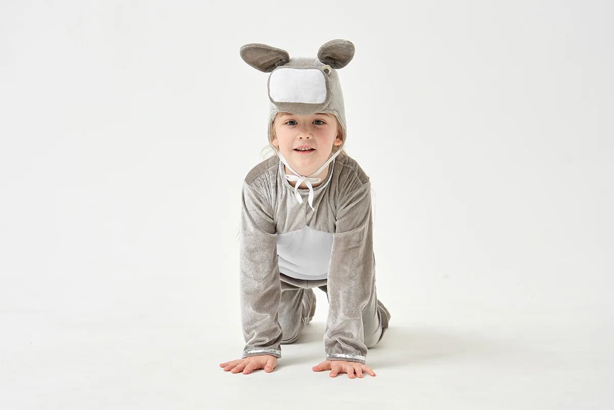 Boys and Girls Children Cosplay Giraffe Animals Performance Halloween Costume Donkey Animal Costume Stage Performance