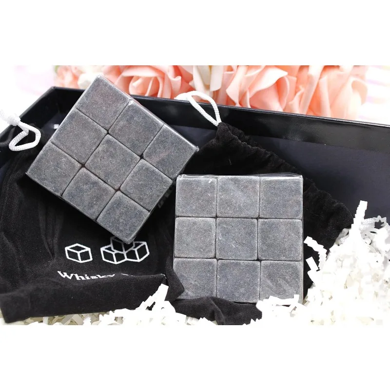 Rocks for Whiskey-No Water Dilution Whisky Natural Rocks Bar Wine Cooler Perfect for Party Wedding Gifts