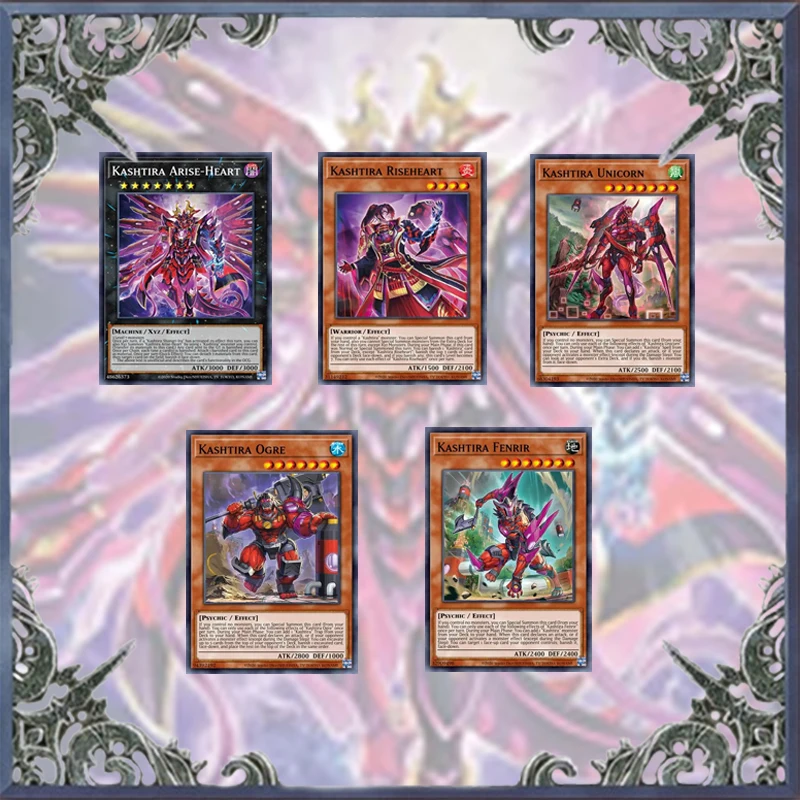 70 Pezzi Kashtira Yugioh Cards Card Deck Carta Fai Da Te Non Originale Master Duel In Stock