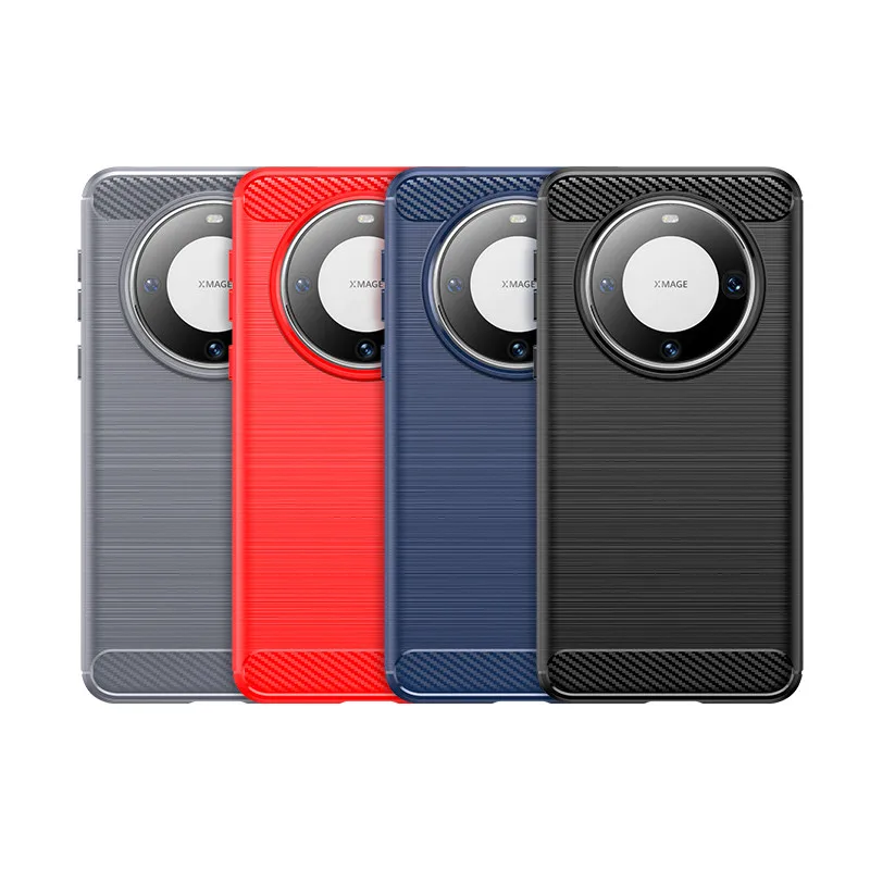 Per Huawei Mate 60 Pro Plus Custodia Huawei Mate 60 Pro Cover Soft Silicone Bumper Funda Custodie Protettive Per Telefono Posteriore Mate 60 Shield