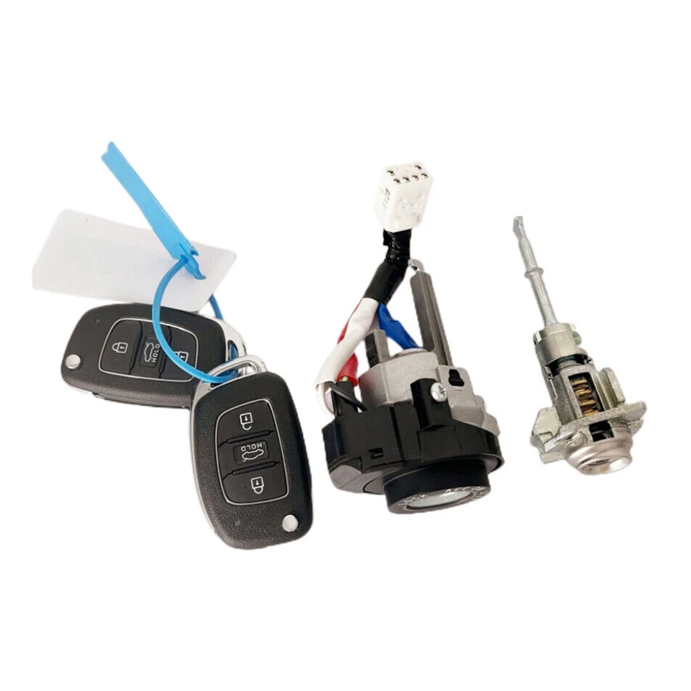 

1x For Hyundai Elantra 2015-2020 Door Lock Cylinder Key Ignition Start #81905-F0500 Plastic & Metal Interior Replacement Parts