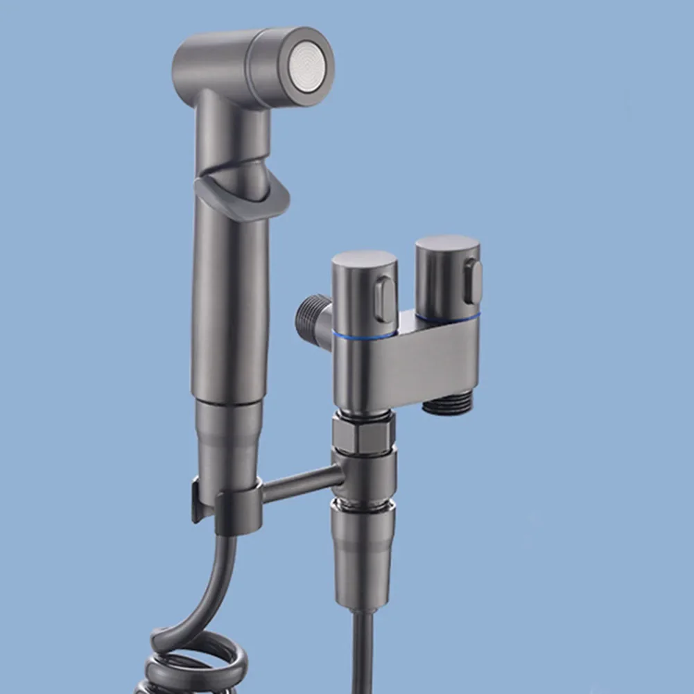 Convenient Dual Socket Double Control Washing Machine Faucet G12 1 In Two Out Suitable for Bathroom Toilet Bidet Sprayer