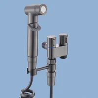 Convenient Dual Socket Double Control Washing Machine Faucet G12 1 In Two Out Suitable for Bathroom Toilet Bidet Sprayer 1