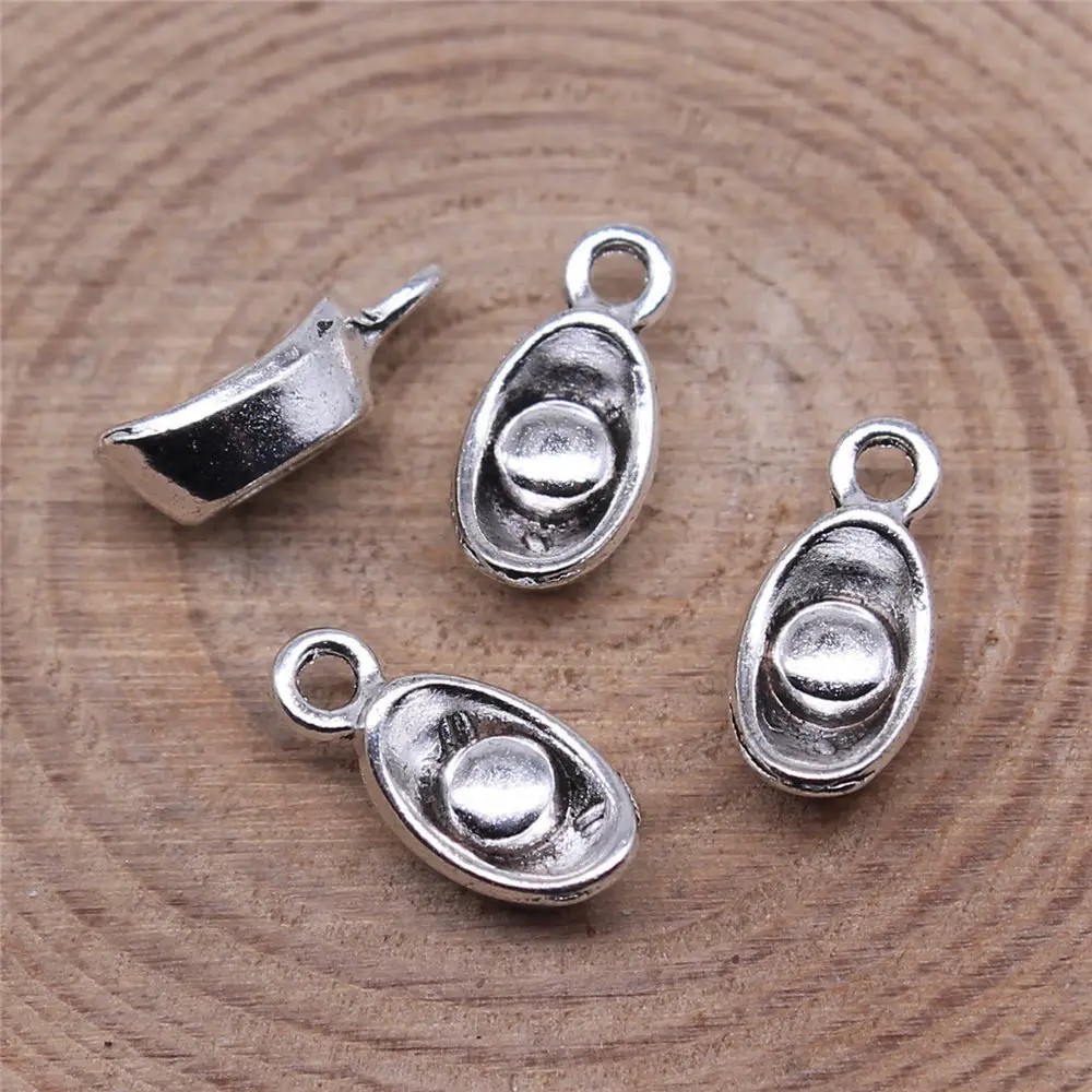 

Women Accessories Ingots Charms Jewelry And Accessories 4x12mm 20pcs