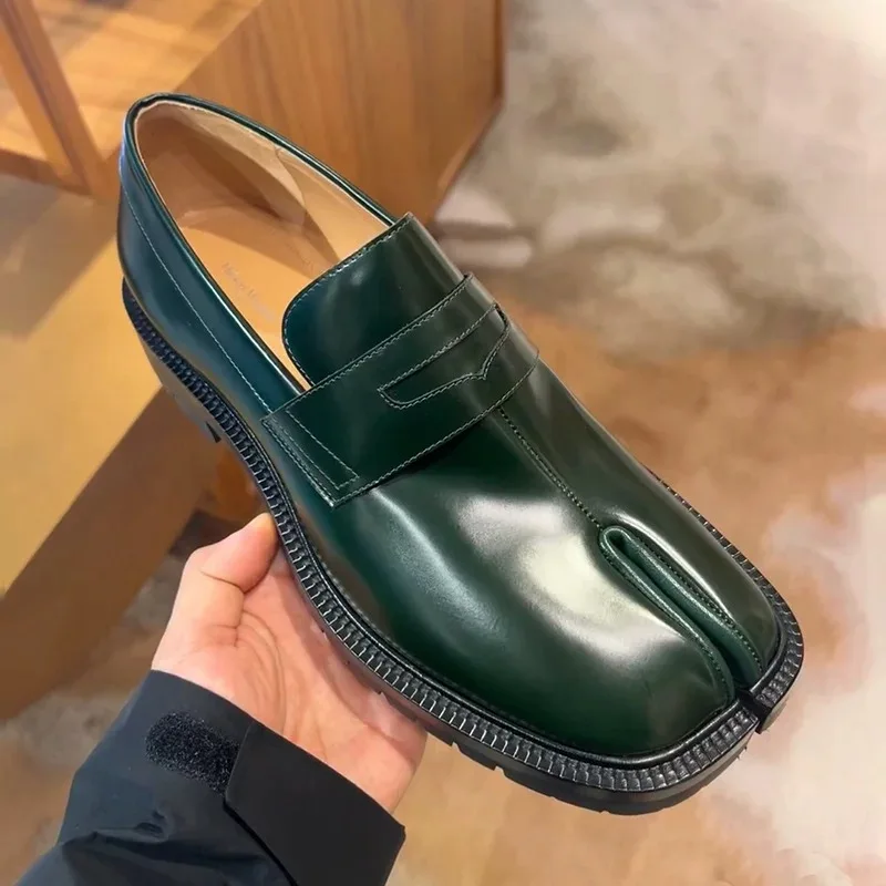 Dark green Loafers
