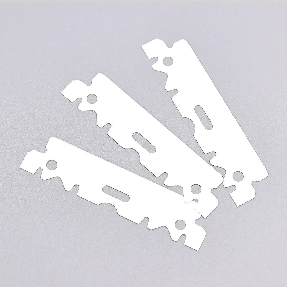 100PCS Single-sided Razor Blade Stainless Steel Razor Blades Men Shaving Shaver Manual Razor Blade Barber Shaving Tools 4