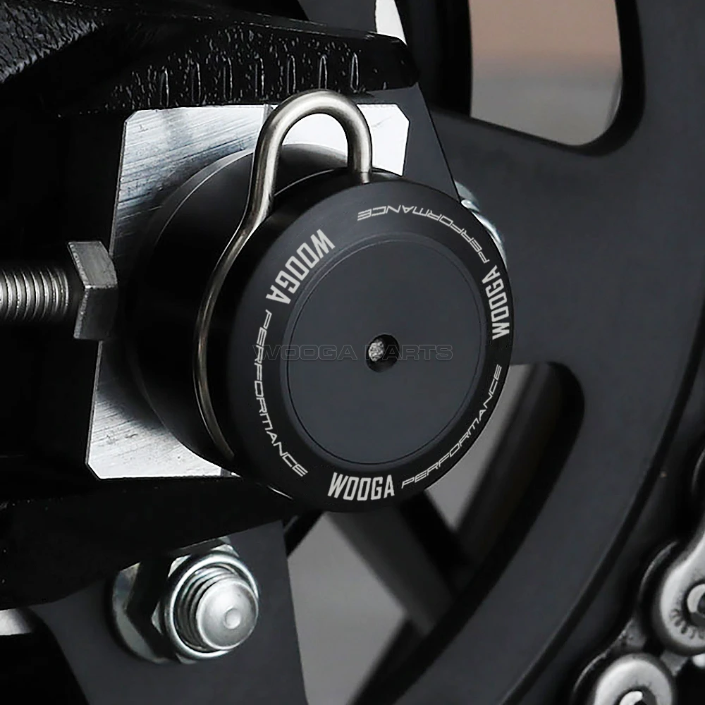 Z900RS Hinterachsmutterabdeckung für Kawasaki Z900RS CAFE Hinterachsschieber Z900RS Achskappe ZR900 Schwingenmutterschutz Aluminium – Detail 1