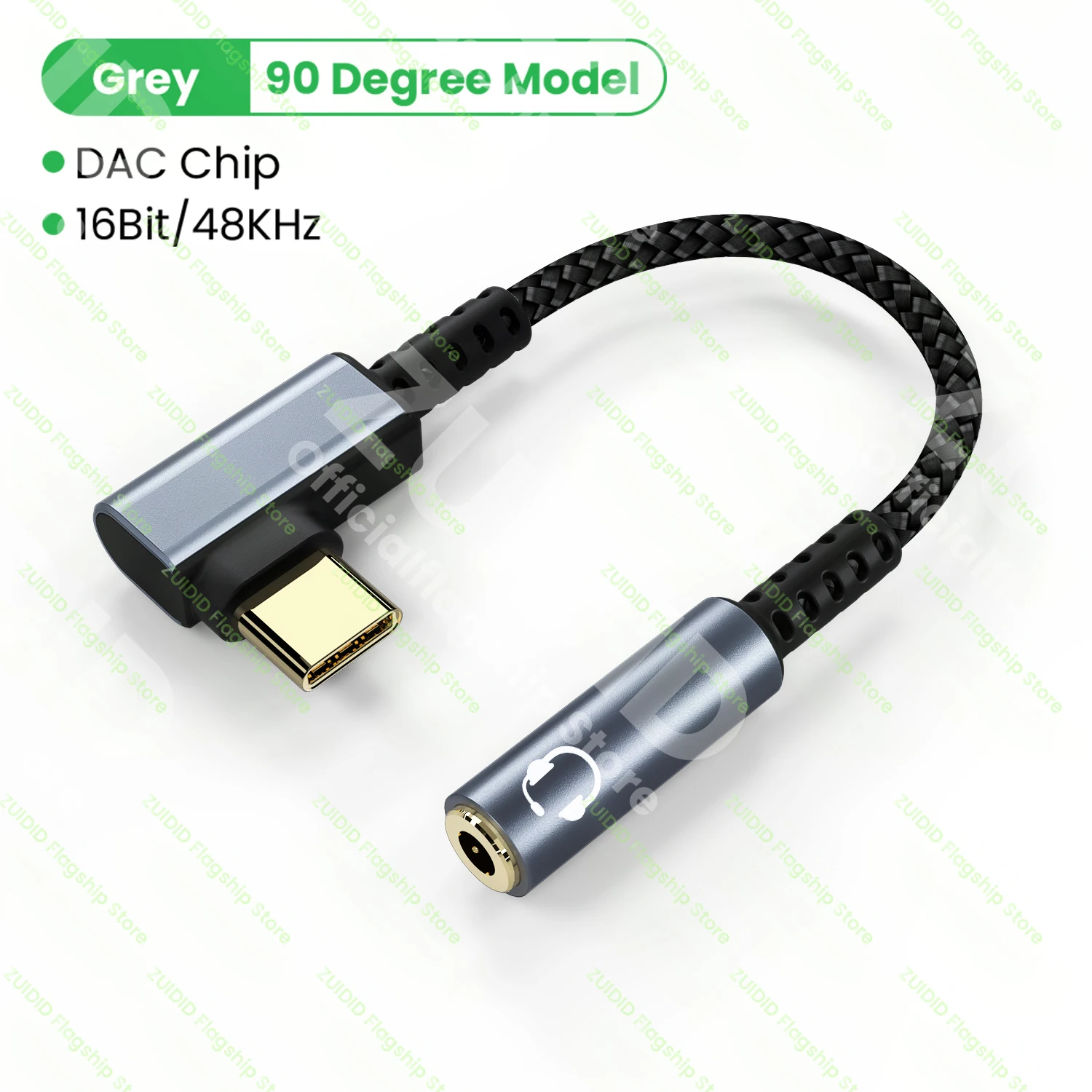 Enhanced USB-C to 3.5mm HiFi Audio Adapter