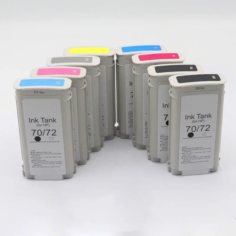 Pigment Ink For HP70 Compatible Ink Cartridge For HP Designjet Z2100 Z3100 Z3200 Z5200 Z5400 Plotter cartridge C9449A C9448A