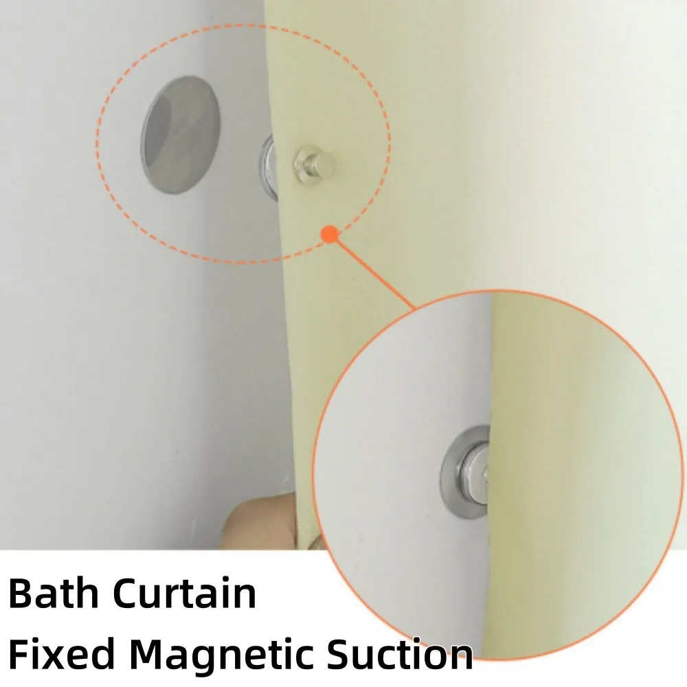 20-2PairsCurtain magnetic suction buckle leak proof photon mother buckle curtain magnetic suction wall fixed closure device