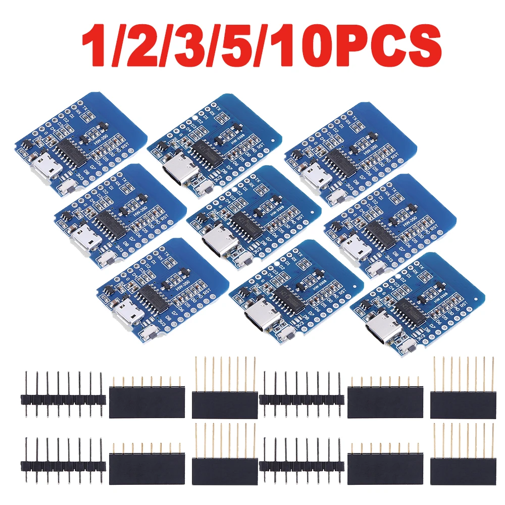 D1 Mini ESP8266 ESP 12F USB WeMos D1 Mini Nodemcu Lua WIFI Development ...