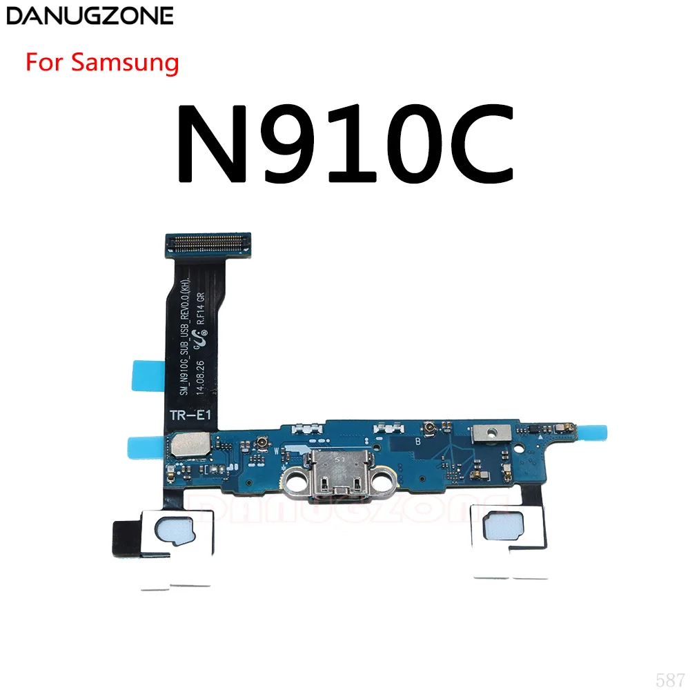 

USB Charging Port Dock Charge Jack Socket Connector Flex Cable For Samsung NOTE 4 N910F N910C N910G N910P N9100 N916K N916S