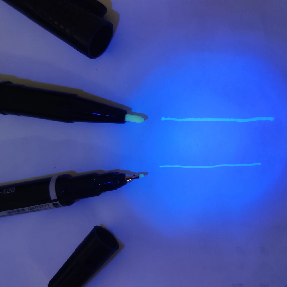 1 Piece Multi Function Invisible Pen Uv Light Dual Tip 1.0mm 0.5mm Magic Pen Markers For Poker Paper Detective Game Stationary multifunction pen,invisible ink pen