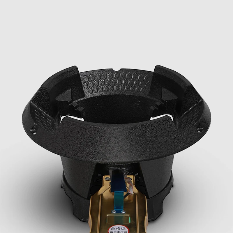 Commercial High-pressure Gas Stove Single-hole High-pressure Liquefied Gas Stove for Hotel Restaurants 8#/10# 4
