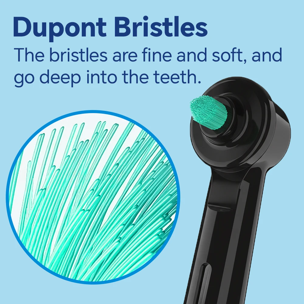 2 or 4 Pcs Interdental Brush Heads Compatible with Oral B Electric Toothbrush, Replacement Toothbrushes Head for 1000 600 650