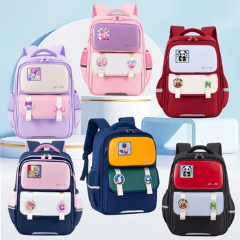 Spine-Protecting Ergonomic School Backpack for Kids Grades 1-6, New Boys Girls Daypack for Elementary Students Bookbag 1