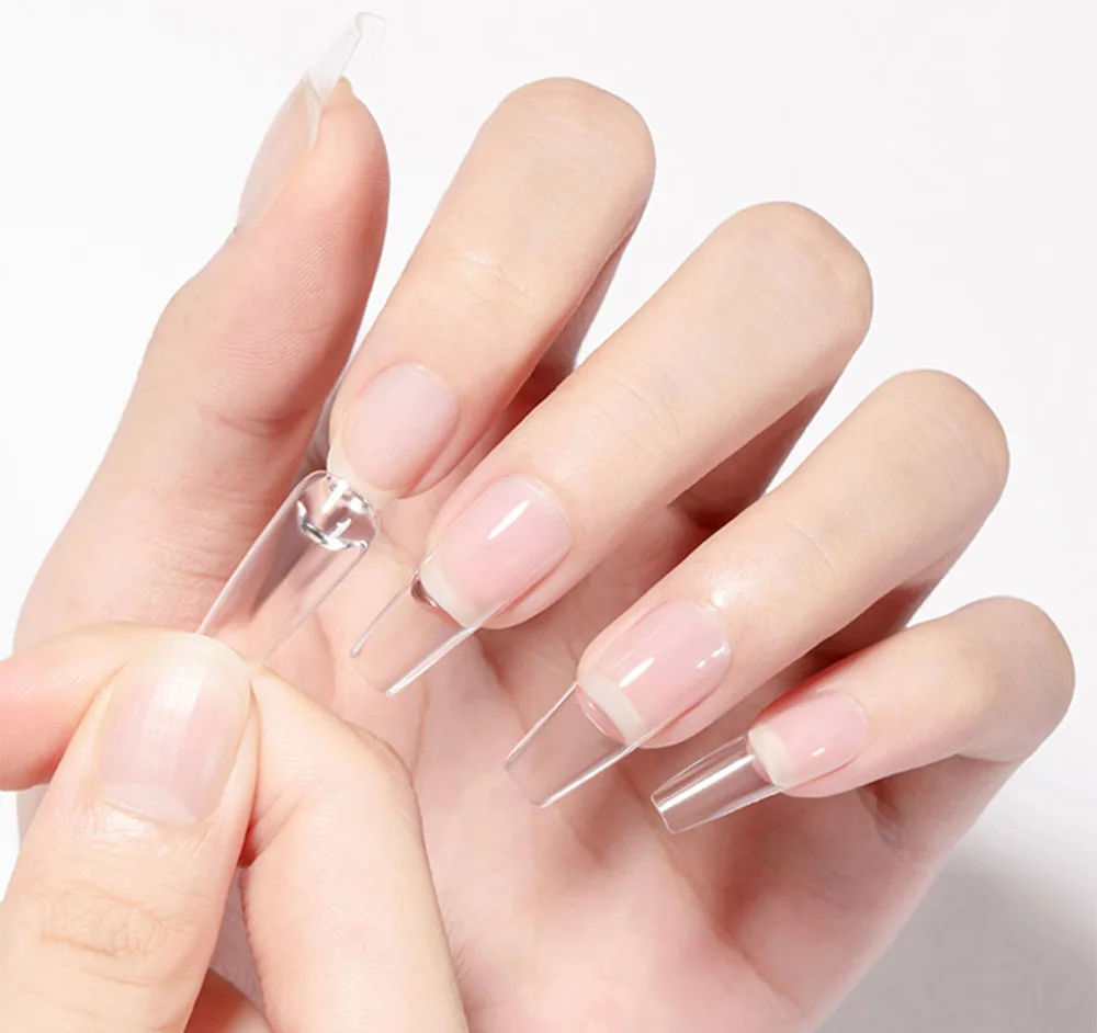 UV/LED Nail Glue for False Nails UV Strong Ahesive Solid Tube Nail Tip Glue Gel Polish Bonder Manicure Supplies