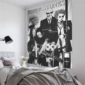 Japonais classique Anime NANA lycée DxD Hippie tenture murale tapisseries pour salon maison dortoir décor Art décor à la maison 1