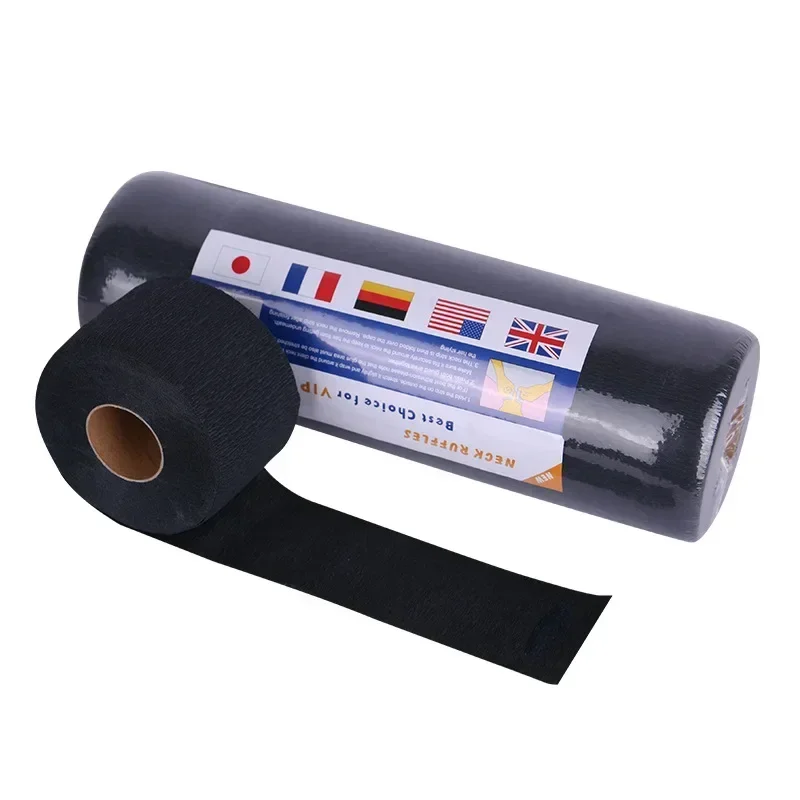 1pc Neck Paper Salon Barber Hair Dresser Roll Cutting Dressing Hairdressing Tools Collar Necks Covering Barbershop Accessories 4