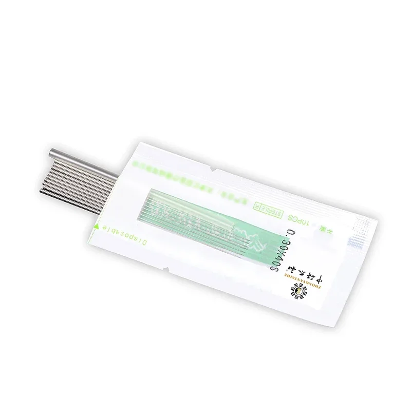 Disposable Acupuncture Needle ZHONGYAN TAIHE 500 Pcs with Tube ALL Size For Beauty Massage