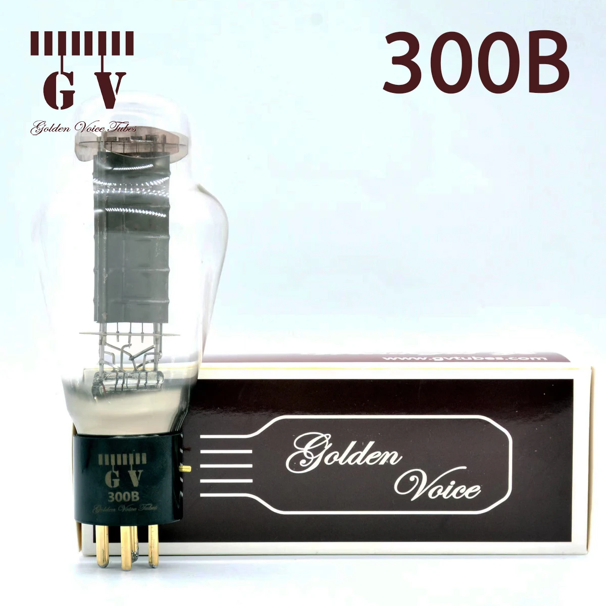 Golden Voice 300B Vacuum Tubes Valve Guitar Audio Amplifier Replace Shuguang JJ Mullard Gold