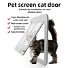 Indoor Cat Gate Mesh High Cat Gates Screen Hanging Magnet Positioning Cats Gate Window Enter Exit Kitten Flap Door Pet Supplies 2
