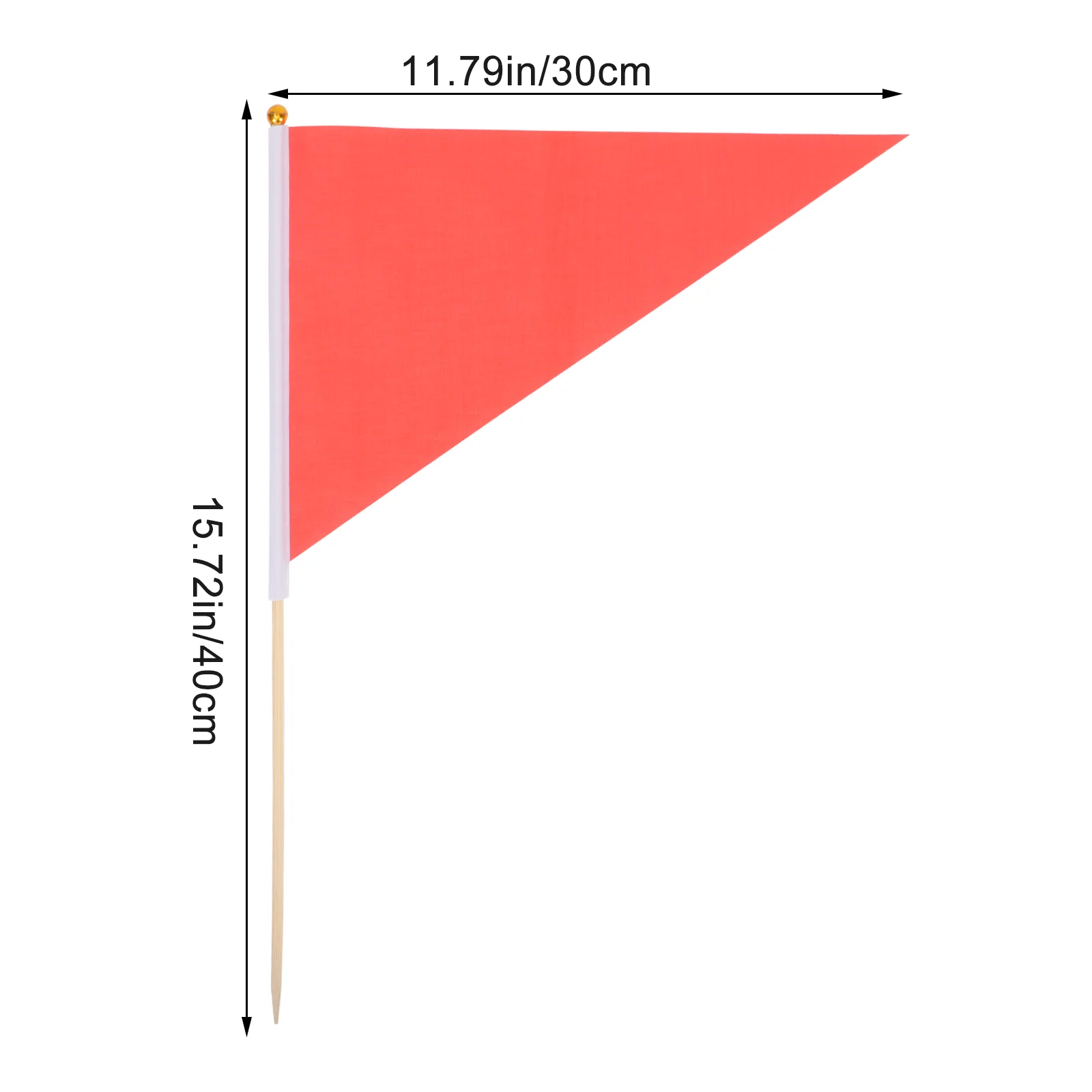 Рисунок 3 - треугольные флажки для гольфа