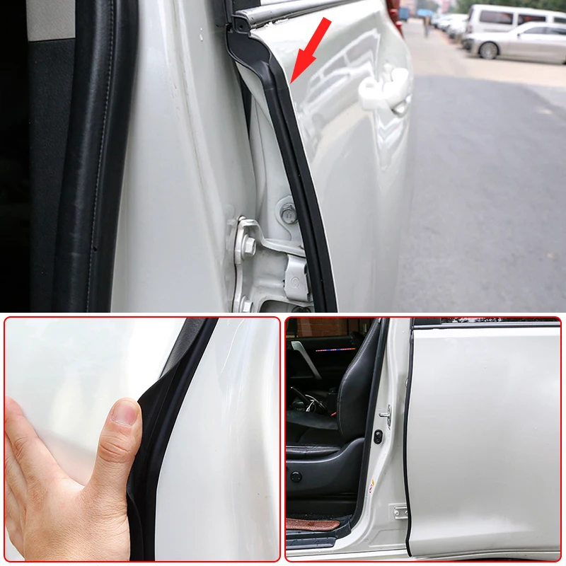 Car Door B Pillar Sealing Strip For Toyota Land Cruiser 200 Prado 150 Lc150 LC200 Exterior Original Accessories 2008-2024
