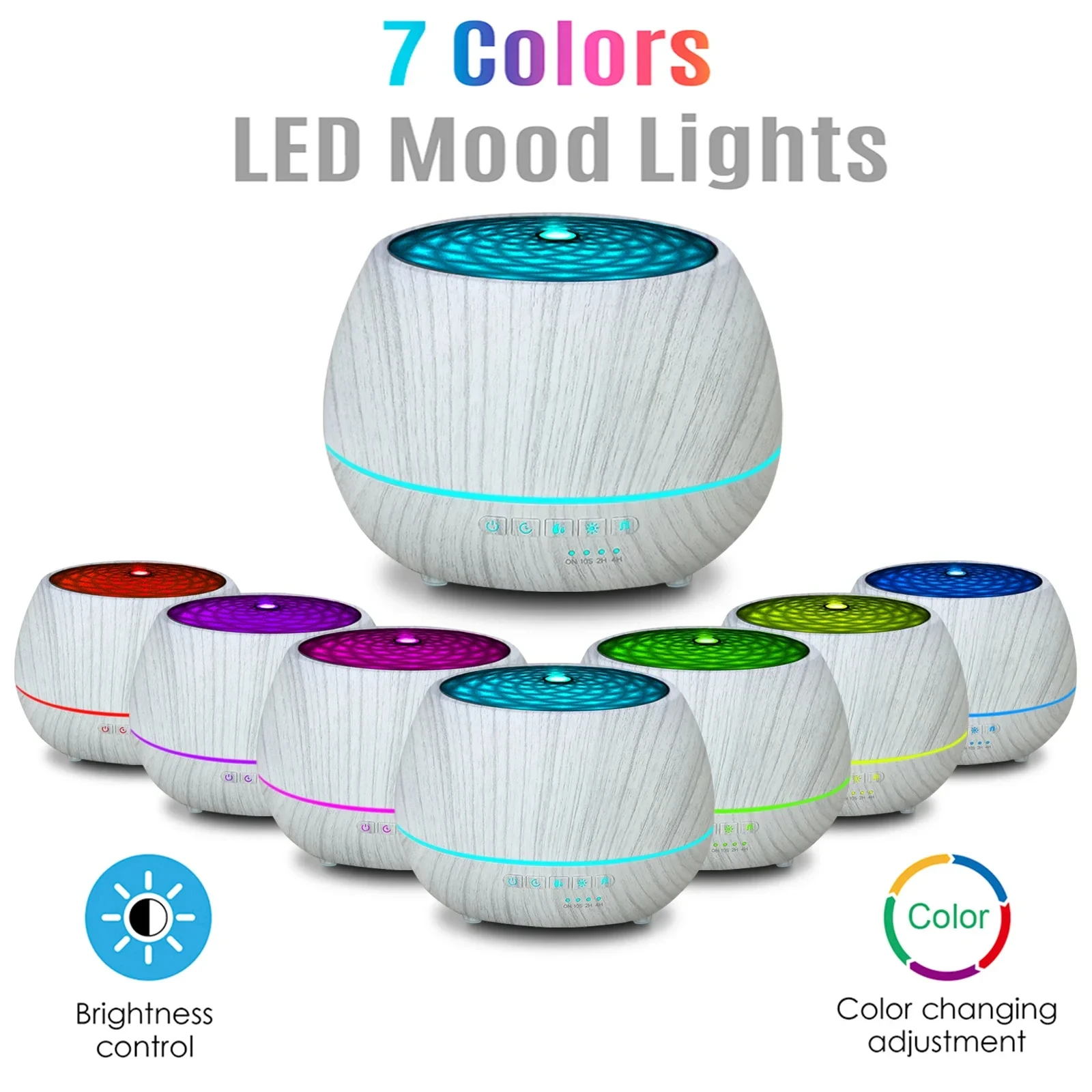 Diffusore di aromi wifi con luce notturna led 7 colori alexa_voghion.com