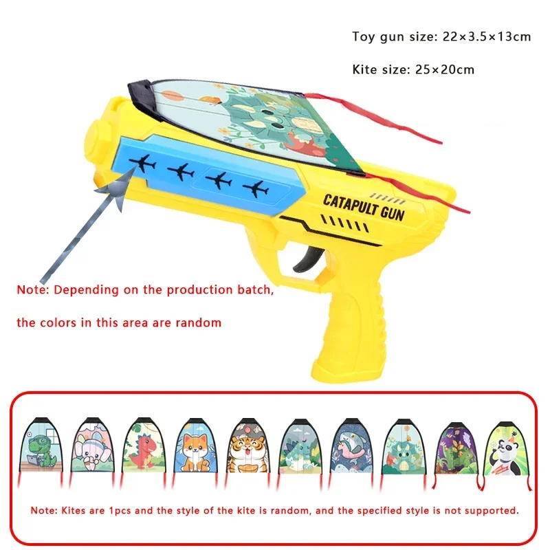 Airplane Launcher Toys Catapult Plane Gun Toy Children Plane Catapult Gun Shooting Game Kids Outdoor Sport Shooting Toys Gift 5