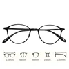 Ultra Light Small Frame Myopia Glasses Retro Artistic Anti Blue Light Glasses High Definition Transparent Short Sight Glasses 6